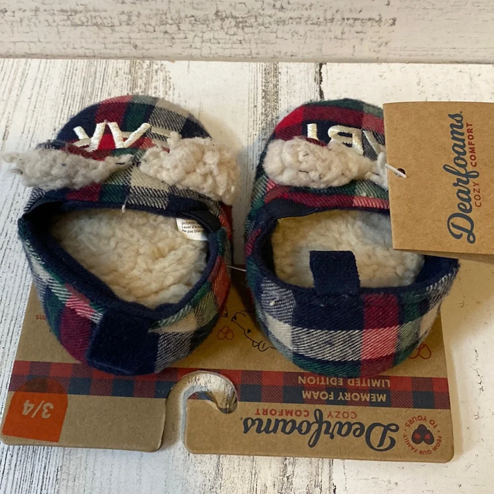Baby Bear Slippers Size 3/4 NEW